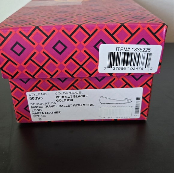 Tory Burch Minnie Travel Ballet Sz 9 - Picture 5 of 5